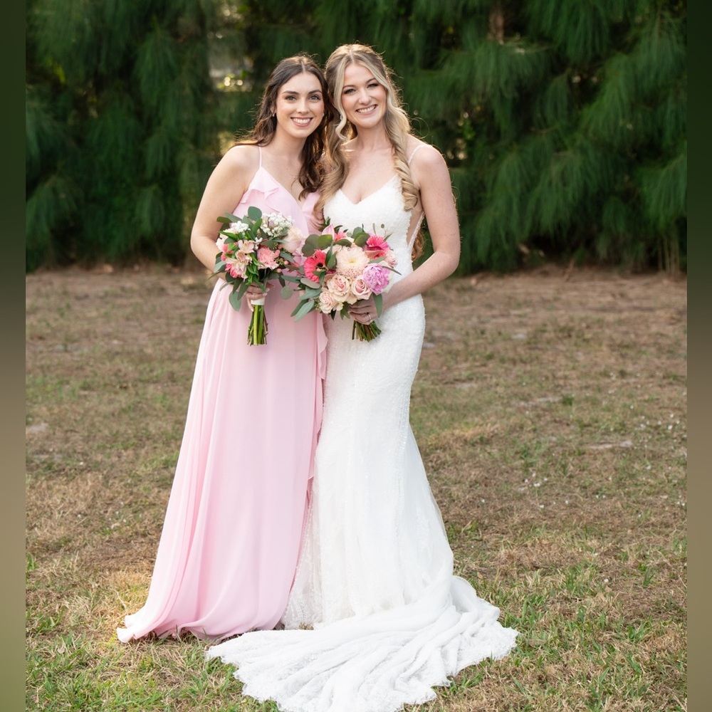 Kennedy Blue Blossom Bridesmaid dress